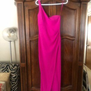 Formal Dress - Hot Pink w/slit